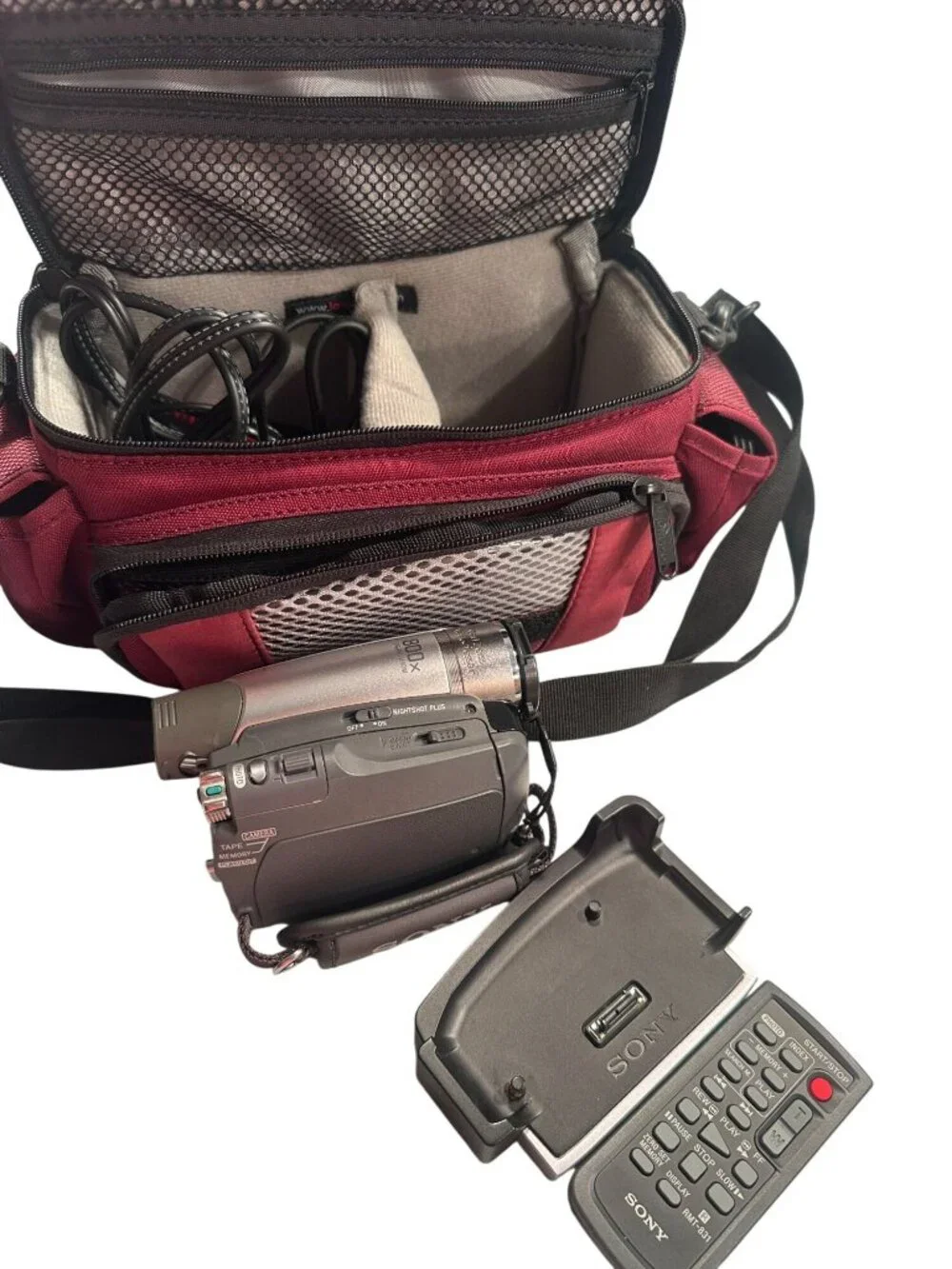 Sony Handycam DCR-HC46 12x Optical Zoom Digital Camcorder Handycam Station